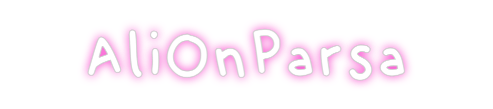 Design Your Own Sign AliOnParsa