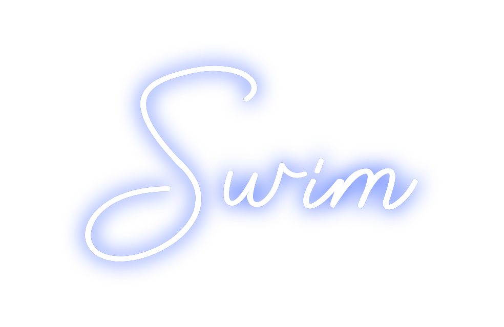 Design Your Own Sign Swim