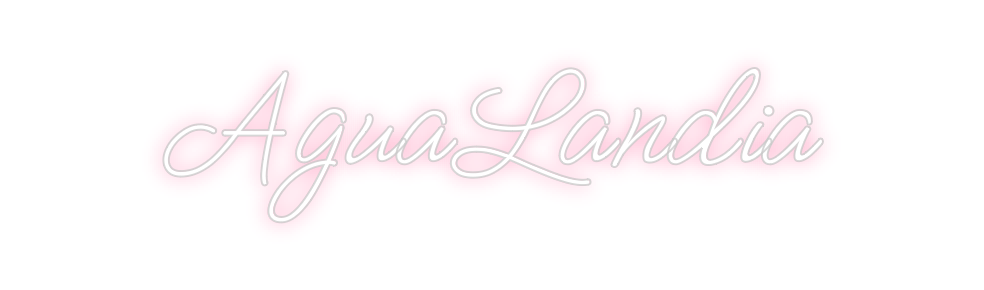 Design Your Own Sign AguaLandia