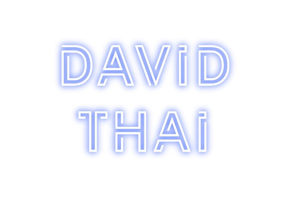 Design Your Own Sign David
Thai