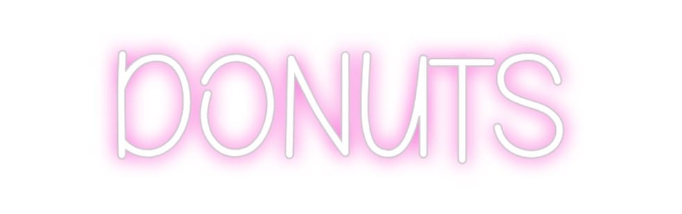 Design Your Own Sign DONUTS