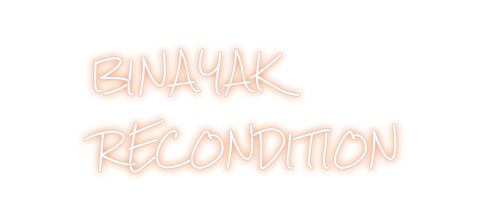 Design Your Own Sign BINAYAK
REC...