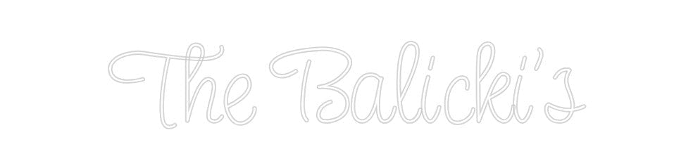 Design Your Own Sign The Balicki's