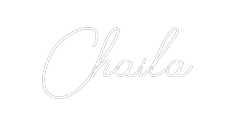 Design Your Own Sign Chaila