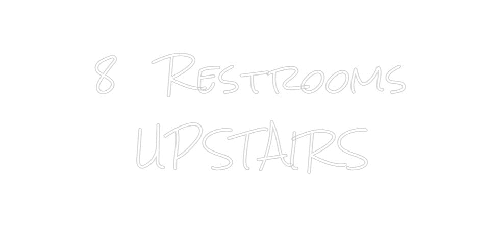 Design Your Own Sign 8 Restroom...