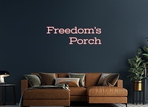 Design Your Own Sign Freedom's
...