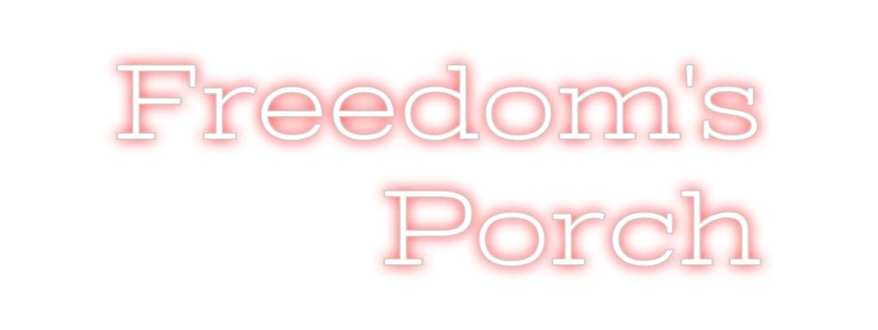 Design Your Own Sign Freedom's
...