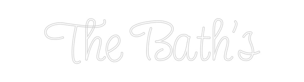 Design Your Own Sign The Bath’s