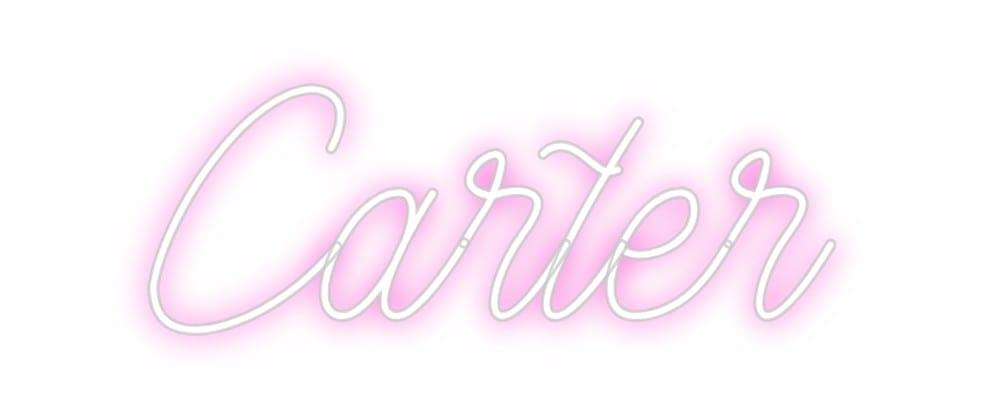 Design Your Own Sign Carter