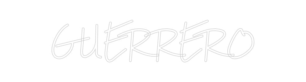 Design Your Own Sign GUERRERO