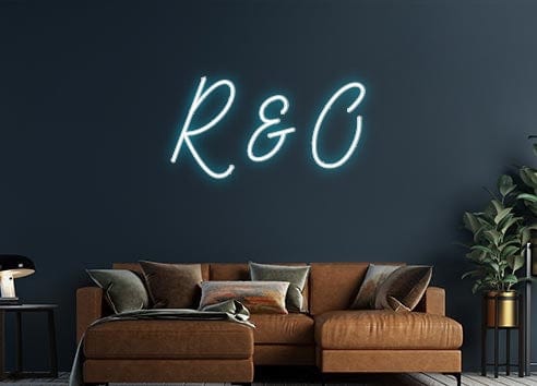 Design Your Own Sign R & O