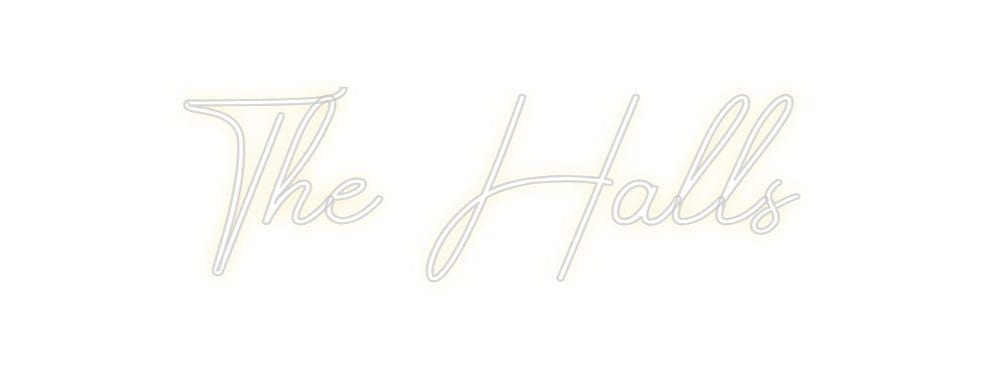 Design Your Own Sign The Halls