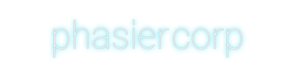 Design Your Own Sign phasier corp