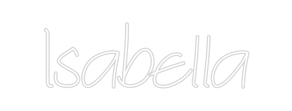 Design Your Own Sign Isabella