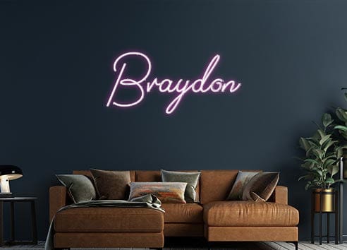 Design Your Own Sign Braydon