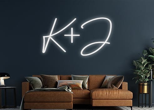 Design Your Own Sign K+J