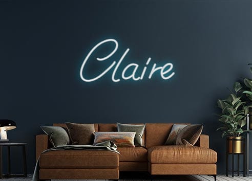 Design Your Own Sign Claire