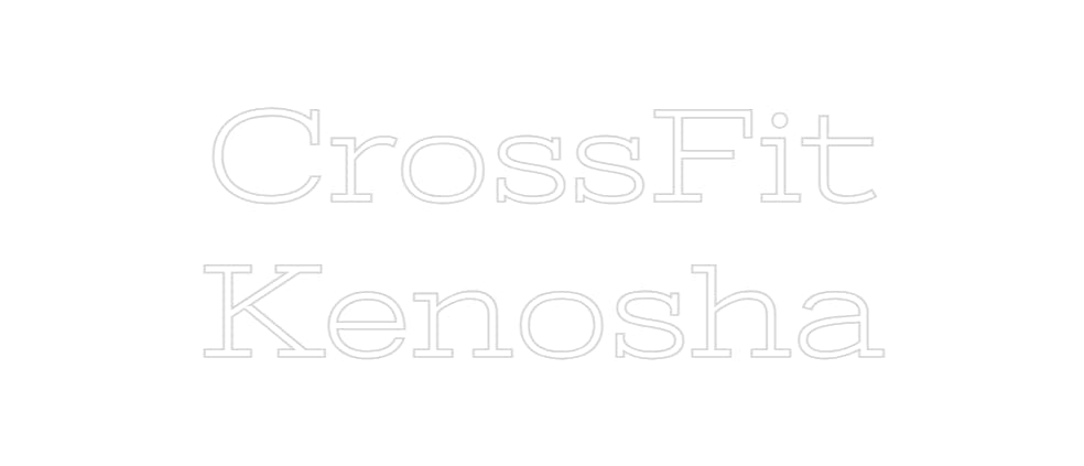 Design Your Own Sign CrossFit
Ken...