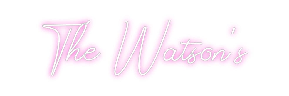 Design Your Own Sign The Watson’s