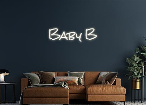 Design Your Own Sign Baby B