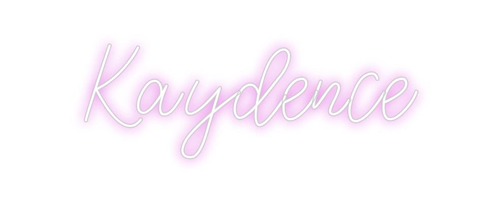 Design Your Own Sign Kaydence