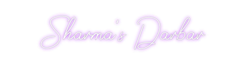 Design Your Own Sign Sharma’s Darb...