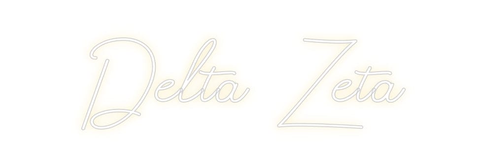 Design Your Own Sign Delta Zeta