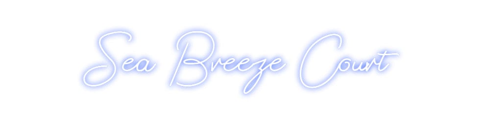 Design Your Own Sign Sea Breeze Co...