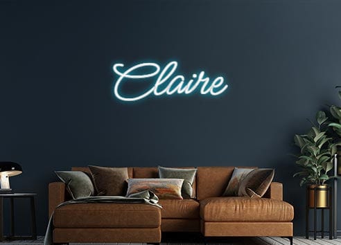 Design Your Own Sign Claire