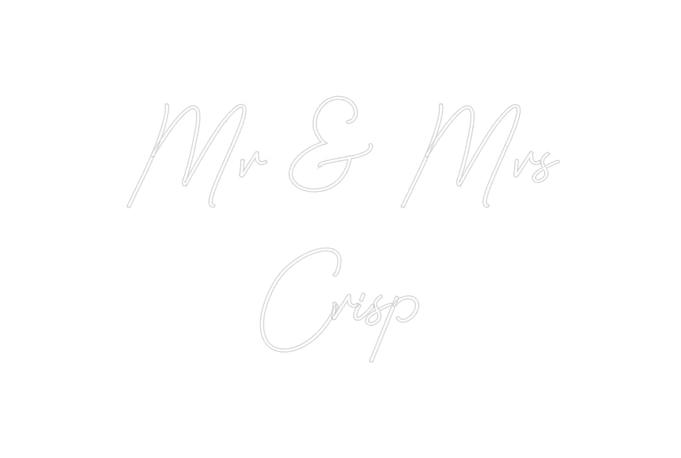 Design Your Own Sign Mr & Mrs
Cr...