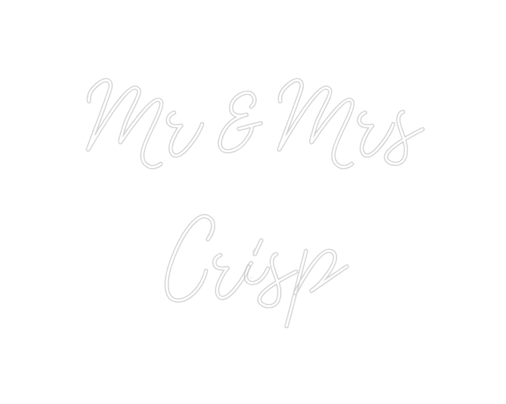 Design Your Own Sign Mr & Mrs
Cr...