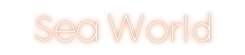 Design Your Own Sign Sea World