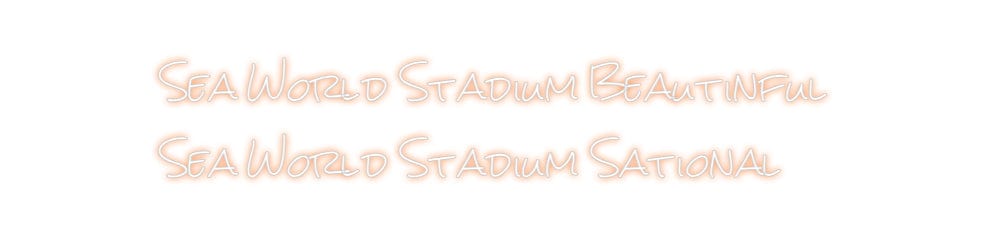 Design Your Own Sign Sea World Sta...