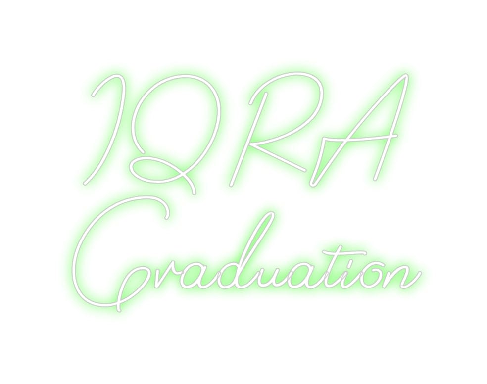 Design Your Own Sign IQRA
Gradua...