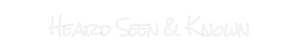 Design Your Own Sign Heard Seen & ...