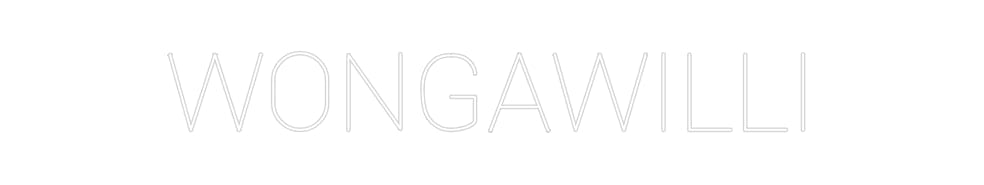 Design Your Own Sign WONGAWILLI