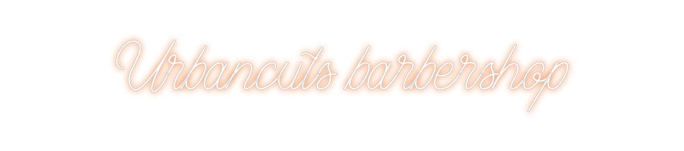 Design Your Own Sign Urbancuts bar...