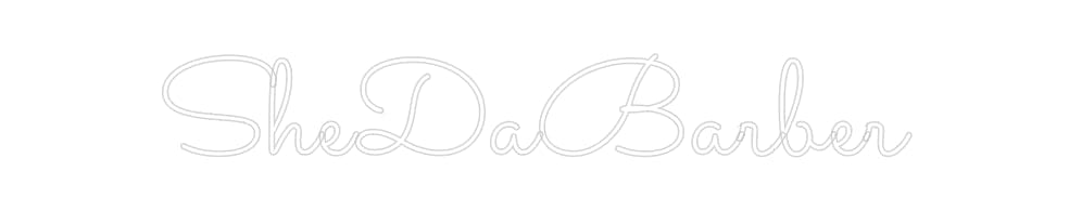 Design Your Own Sign SheDaBarber