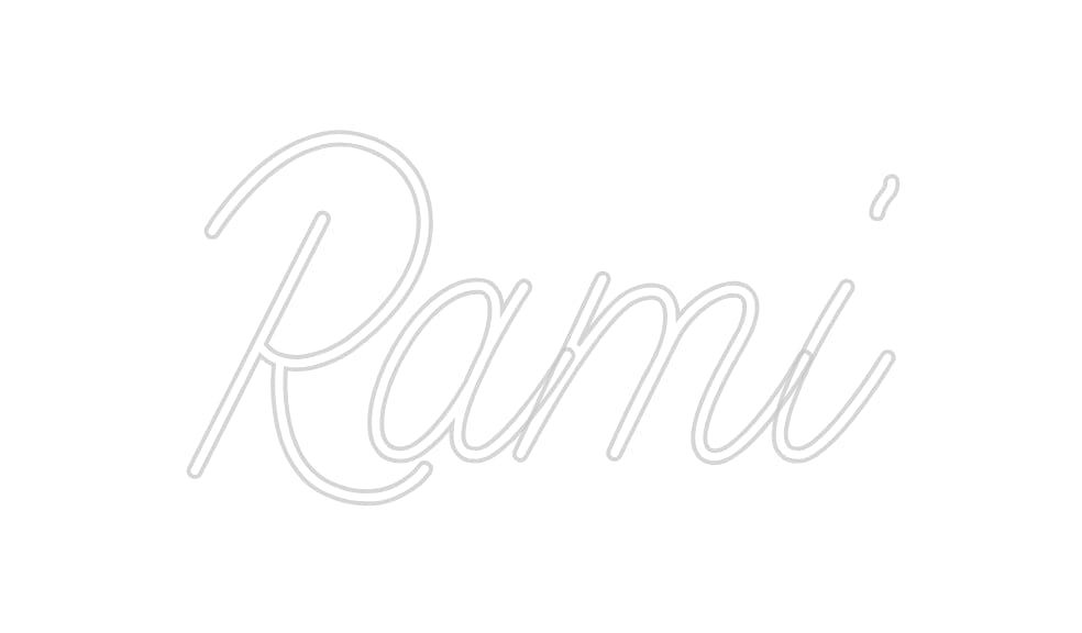 Design Your Own Sign Rami