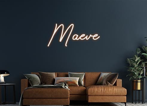Design Your Own Sign Maeve