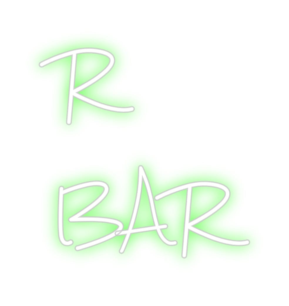 Design Your Own Sign R
BAR