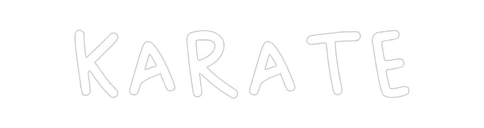 Design Your Own Sign KARATE
