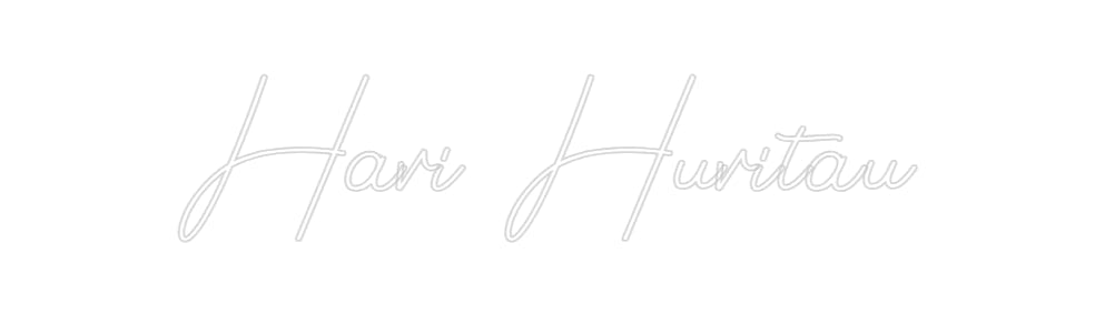 Design Your Own Sign Hari Huritau