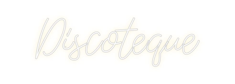 Design Your Own Sign Discoteque