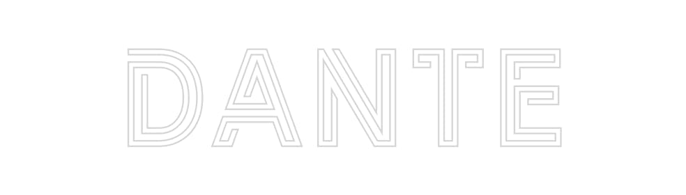 Design Your Own Sign DANTE