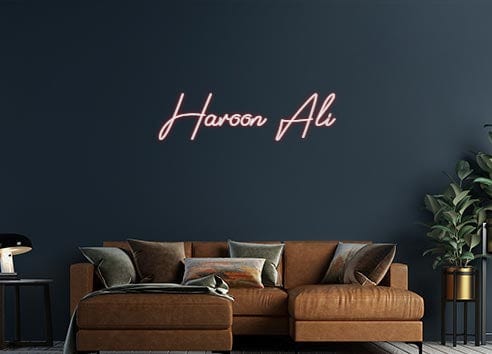 Design Your Own Sign Haroon Ali