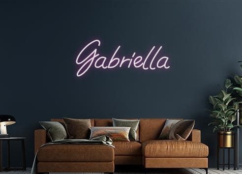 Design Your Own Sign Gabriella