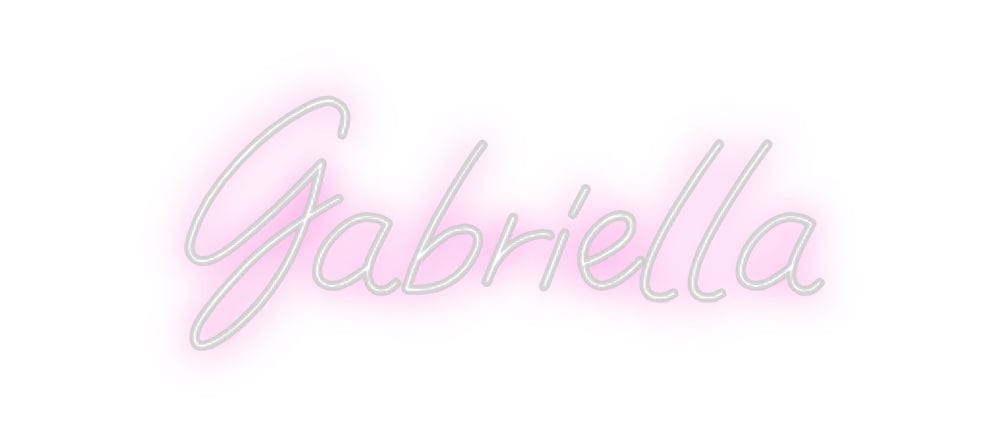 Design Your Own Sign Gabriella