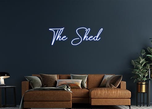 Design Your Own Sign The Shed