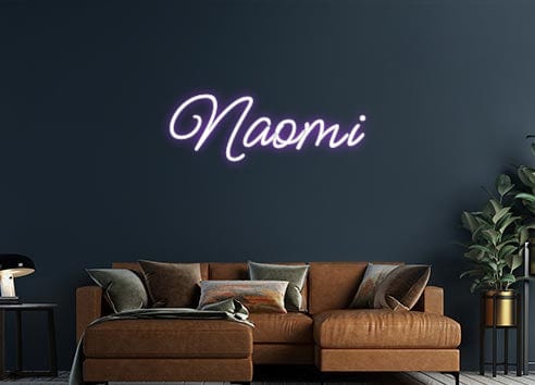 Design Your Own Sign Naomi